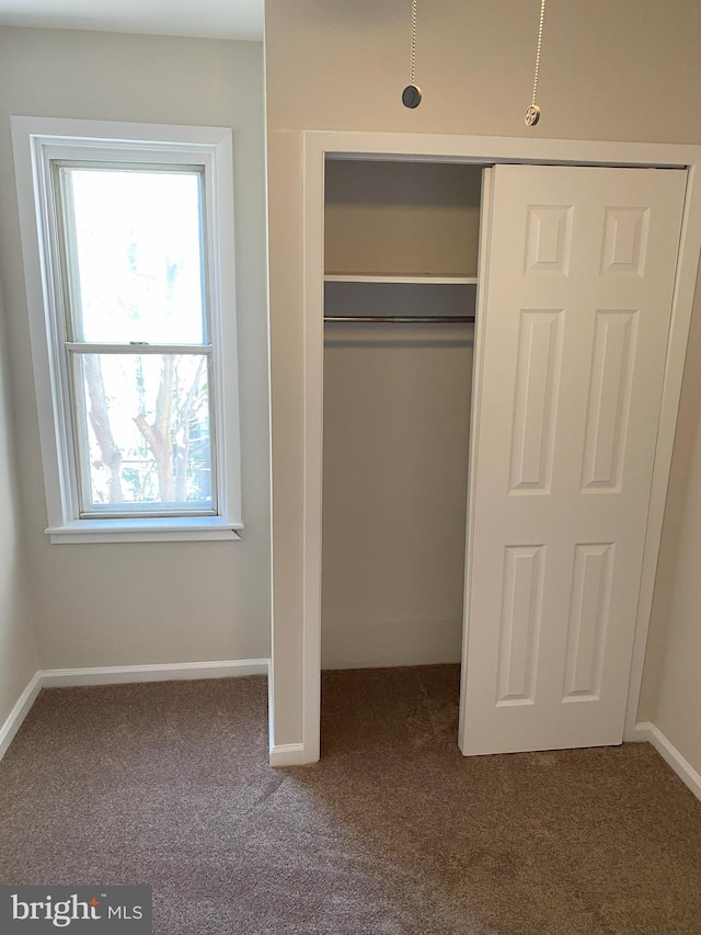 view of closet