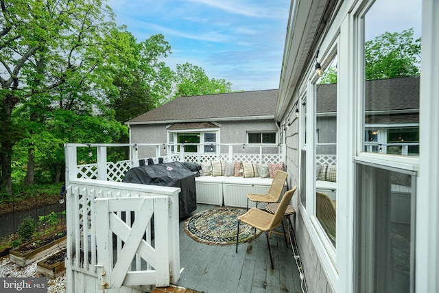 877 Salford Station Rd, Schwenksville, PA 19473 - view of wooden deck