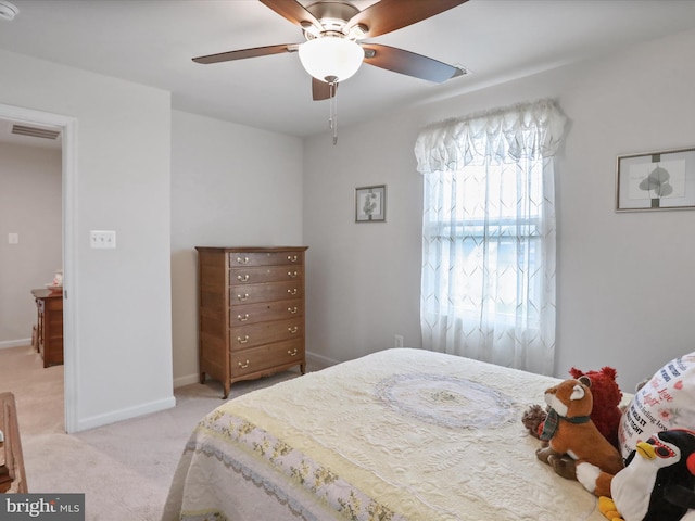 171 Cougill Rd, Middletown, VA 22645 - carpeted bedroom featuring baseboards and a ceiling fan