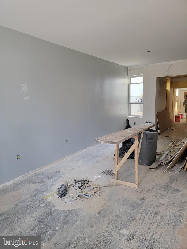 view of empty room