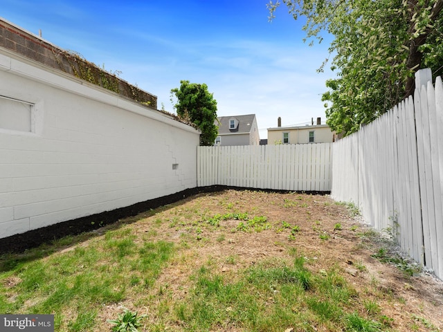 416 Middlesex St, Gloucester City, NJ 08030 - view of yard with a fenced backyard