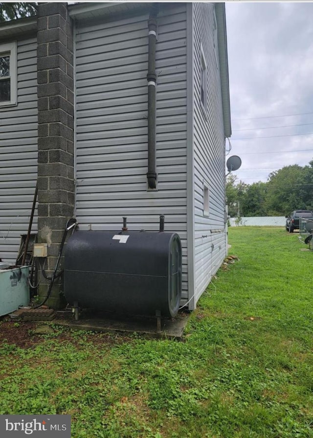 27 E Line St, Carneys Point, NJ 08069 - exterior details with heating fuel