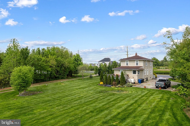 view of yard
