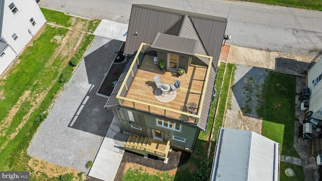 drone / aerial view