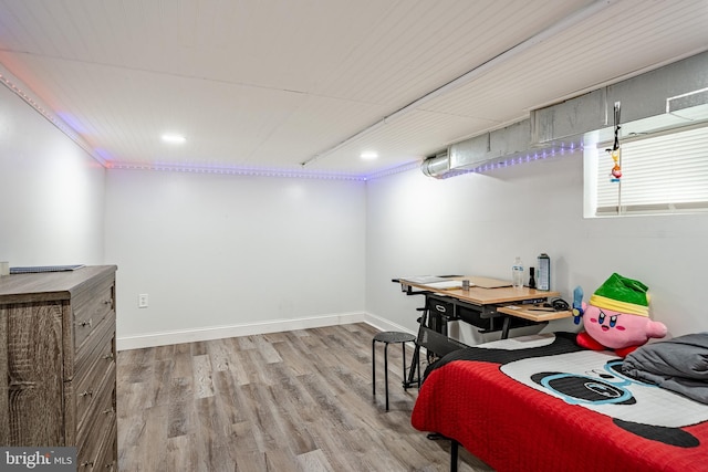1016 Leiper St, Crum Lynne, PA 19022 - interior space with baseboards, recessed lighting, and light wood-style flooring