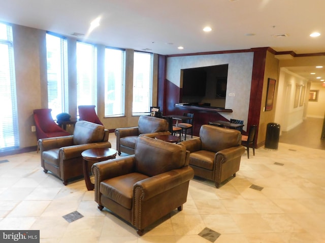 view of community lobby