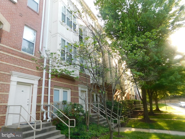 view of property