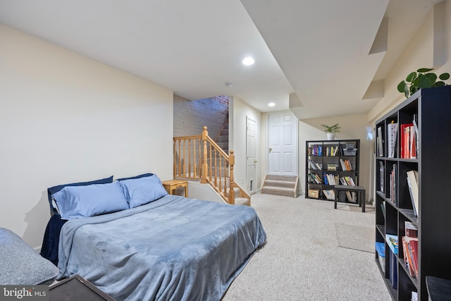250 S Bouldin St, Baltimore, MD 21224 - bedroom with recessed lighting and carpet