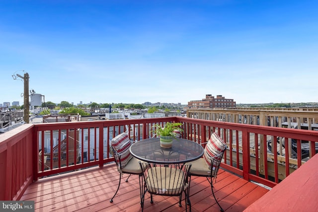 250 S Bouldin St, Baltimore, MD 21224 - deck featuring outdoor dining area