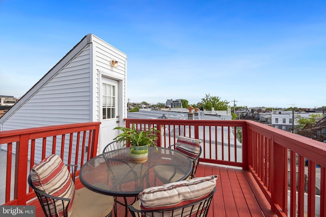 250 S Bouldin St, Baltimore, MD 21224 - deck featuring outdoor dining space