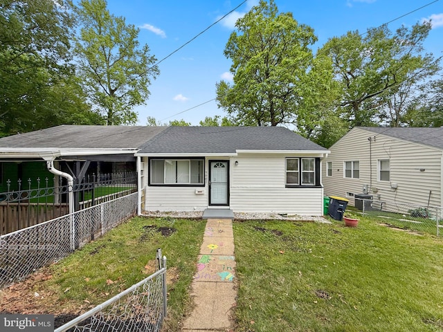 7905 Greenleaf Rd, Landover, MD 20785 - view of front of property with a shingled roof