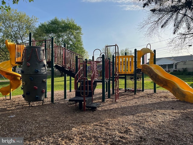 view of communal playground