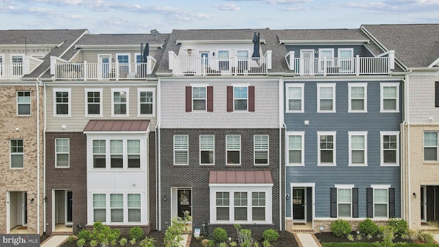 1490 Meadowlark Glen Rd, Dumfries, VA 22026 - view of property featuring brick siding