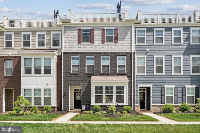 1490 Meadowlark Glen Rd, Dumfries, VA 22026 - townhome / multi-family property with brick siding