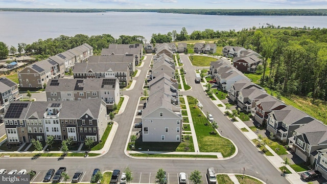 1490 Meadowlark Glen Rd, Dumfries, VA 22026 - aerial perspective of suburban area featuring a nearby body of water