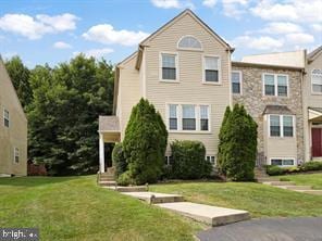 multi unit property with a front yard