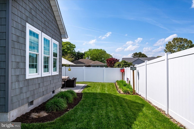 38284 Clearwater Ct, Ocean View, DE 19970 - view of yard with a fenced backyard