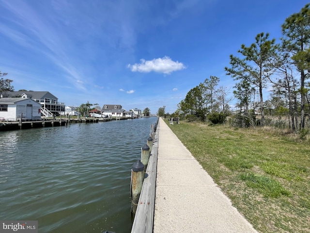 38284 Clearwater Ct, Ocean View, DE 19970 - exterior space with a water view