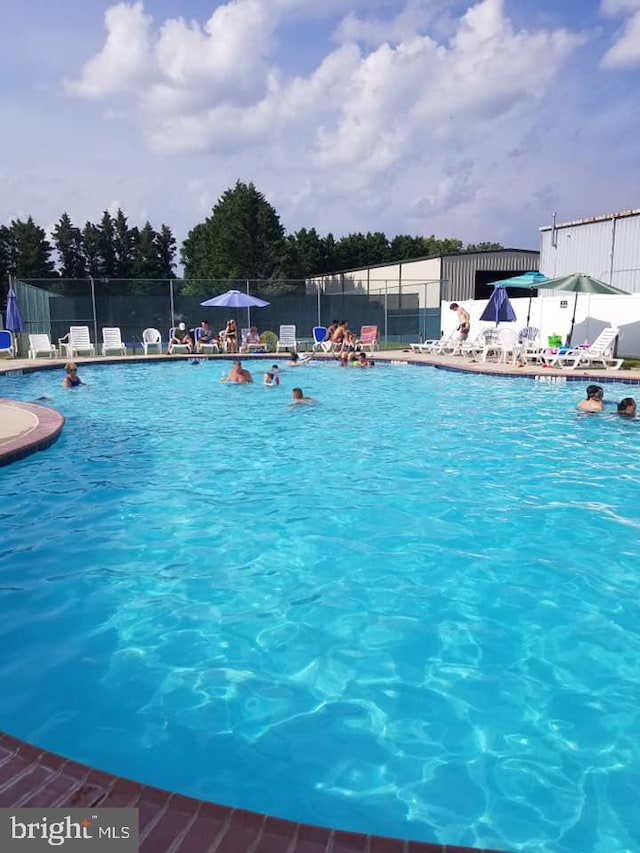 38284 Clearwater Ct, Ocean View, DE 19970 - community pool featuring fence
