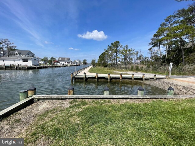 38284 Clearwater Ct, Ocean View, DE 19970 - dock area with a water view