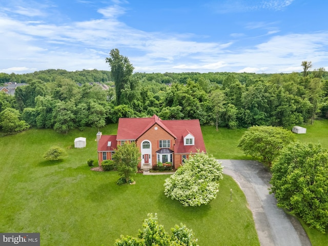 601 James Ridge Rd, Bowie, MD 20721 - view of subject property with a forest