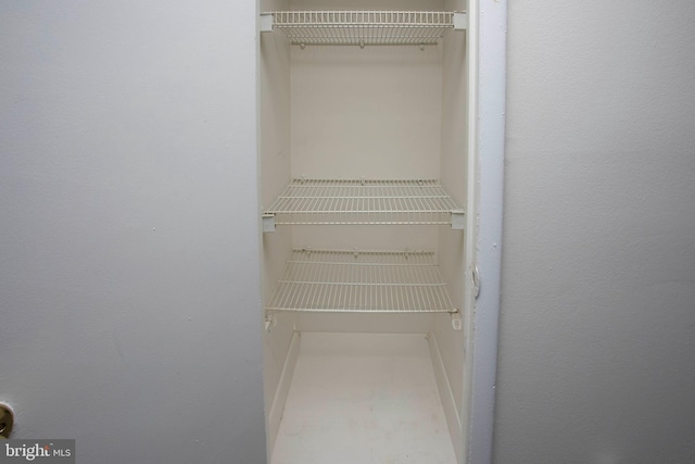 view of closet