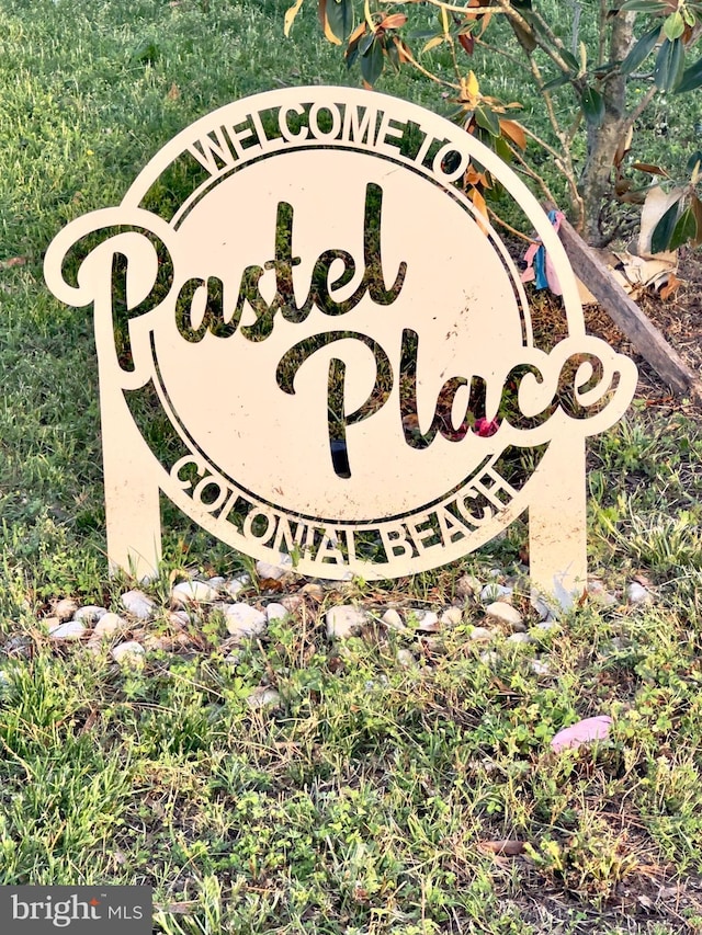 304 1st St, Colonial Beach, VA 22443 - view of community / neighborhood sign