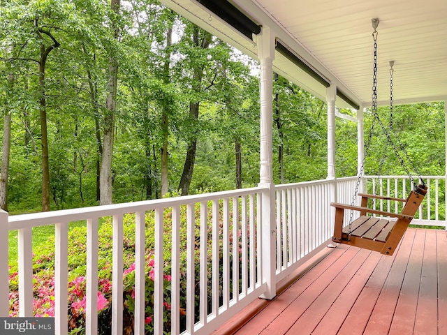 411 N Ln, Prince Frederick, MD 20678 - view of deck