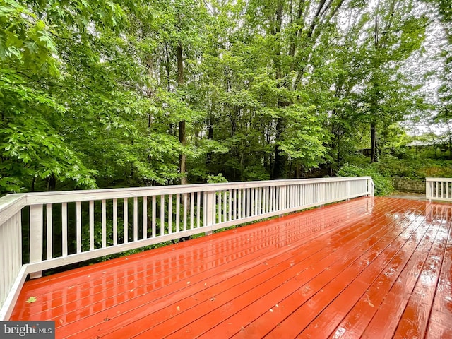 411 N Ln, Prince Frederick, MD 20678 - view of wooden deck