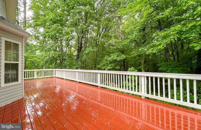 411 N Ln, Prince Frederick, MD 20678 - view of wooden deck