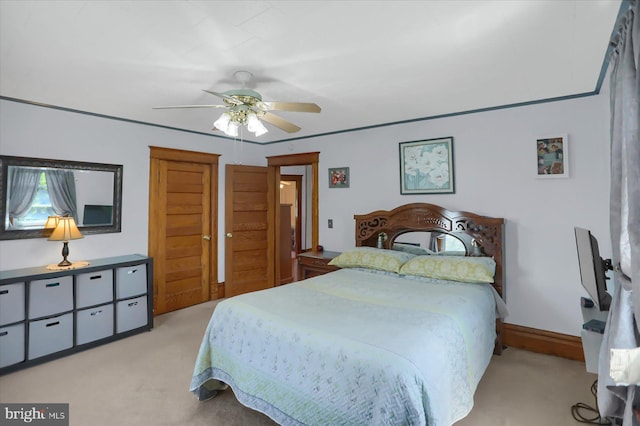 2050 Legion Rd, Clearfield, PA 16830 - carpeted bedroom with ceiling fan