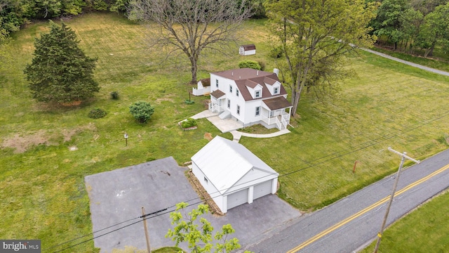 drone / aerial view