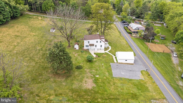 drone / aerial view