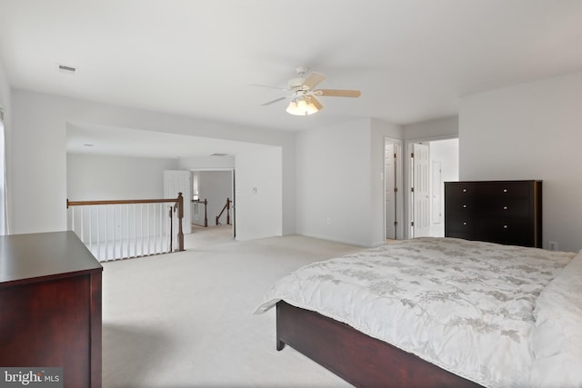 11404 Ramsburg Ct, North Potomac, MD 20878 - carpeted bedroom featuring ceiling fan