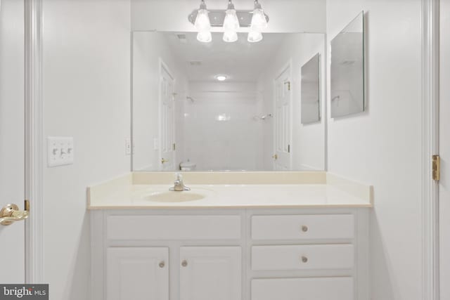11404 Ramsburg Ct, North Potomac, MD 20878 - full bathroom with vanity and a shower