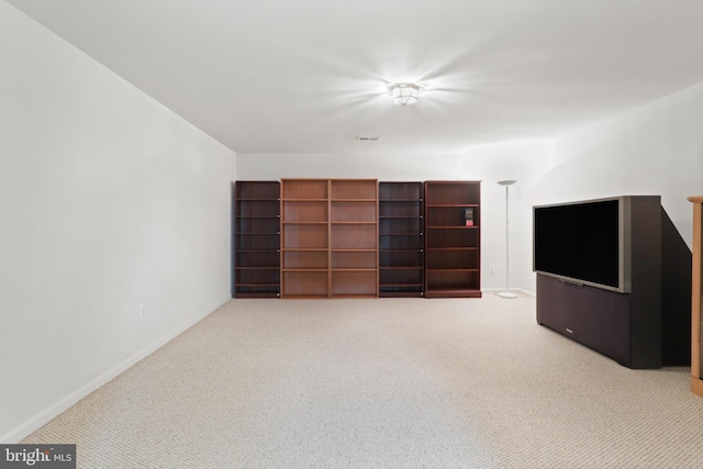 11404 Ramsburg Ct, North Potomac, MD 20878 - unfurnished living room featuring carpet floors and baseboards
