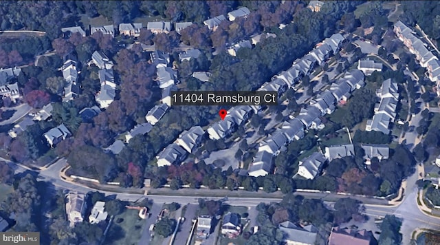 11404 Ramsburg Ct, North Potomac, MD 20878 - aerial overview of property's location