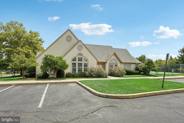 493 Stoneglen St, Collegeville, PA 19426 - view of front of property with uncovered parking and a front yard