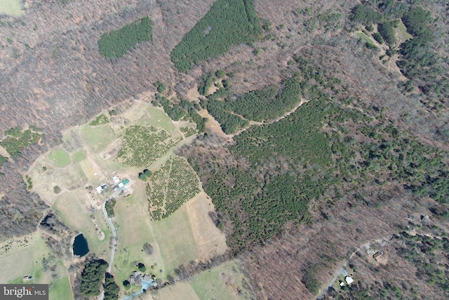 111 Heron Ln, Augusta, WV 26704 - aerial view of property and surrounding area featuring rural landscape