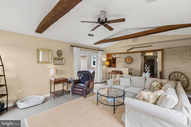 111 Heron Ln, Augusta, WV 26704 - living area with baseboards and ceiling fan