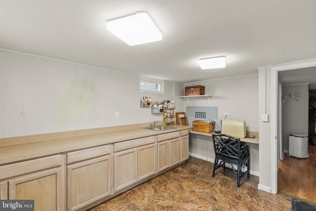 111 Heron Ln, Augusta, WV 26704 - office space with a sink