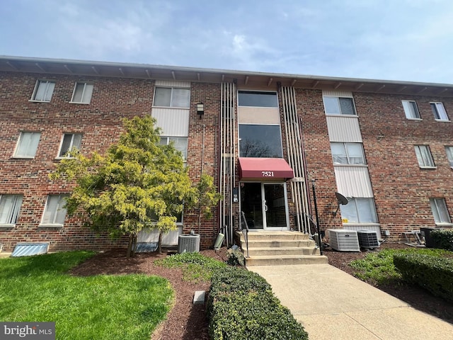 7521 Riverdale Rd Unit 1979, New Carrollton, MD 20784 - view of building exterior with central air condition unit