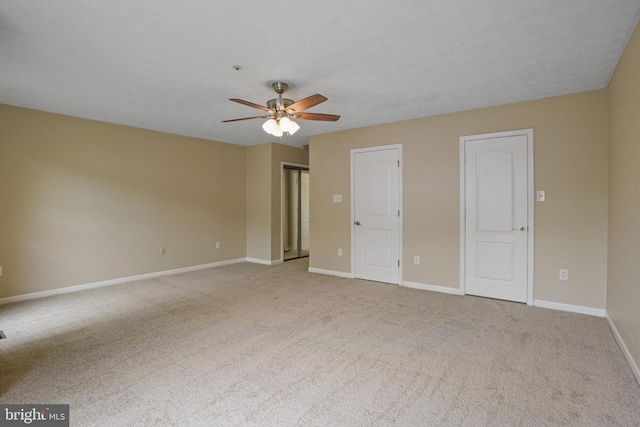 3707 Elmcrest Ln, Bowie, MD 20716 - empty room with a ceiling fan, carpet, and baseboards