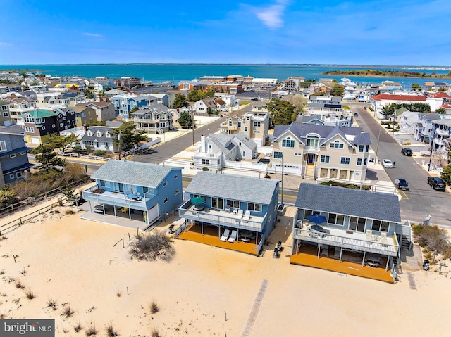 4505-4507 Ocean Blvd, Long Beach Township, NJ 08008 - drone / aerial view with a water view
