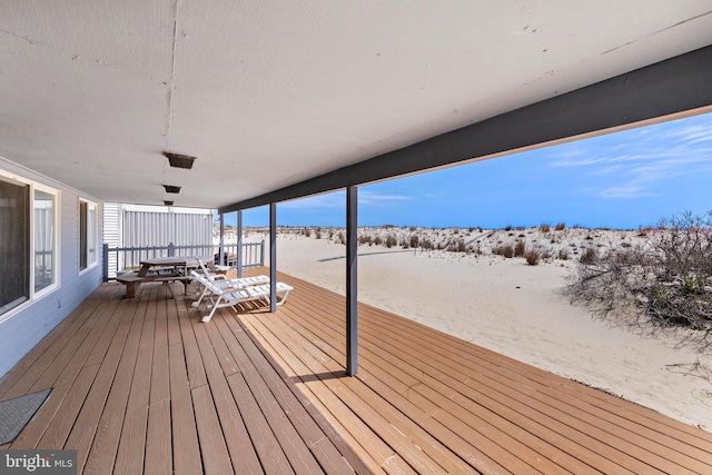 4505-4507 Ocean Blvd, Long Beach Township, NJ 08008 - view of wooden terrace