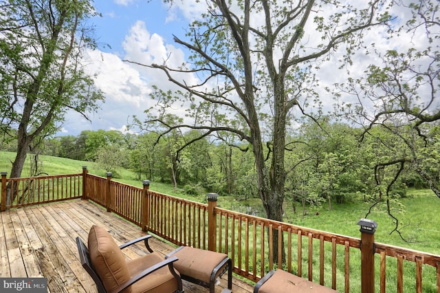 501 Walker Hill Rd, Newport, PA 17074 - wooden deck featuring a lawn