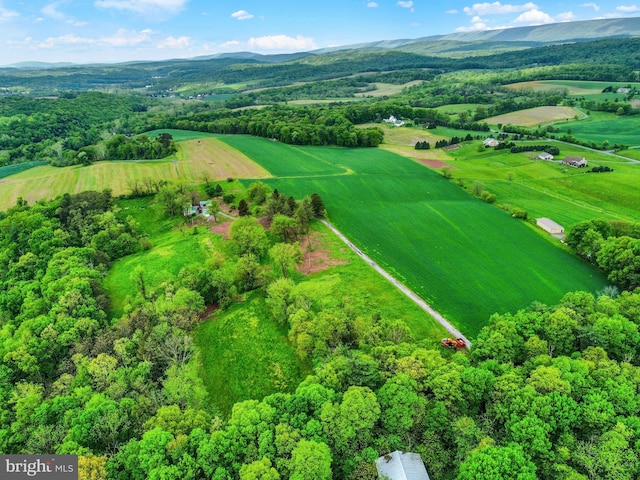 501 Walker Hill Rd, Newport, PA 17074 - aerial view of sparsely populated area featuring a mountainous background