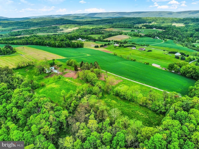 501 Walker Hill Rd, Newport, PA 17074 - aerial view of sparsely populated area featuring mountains