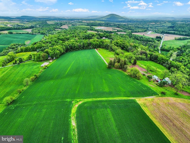 501 Walker Hill Rd, Newport, PA 17074 - overview of rural landscape with rows of crops and mountains