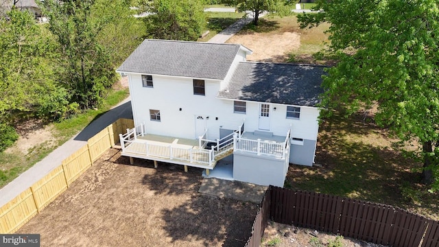 aerial view